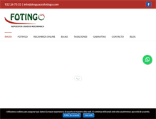 Tablet Screenshot of desguacesfotingo.com
